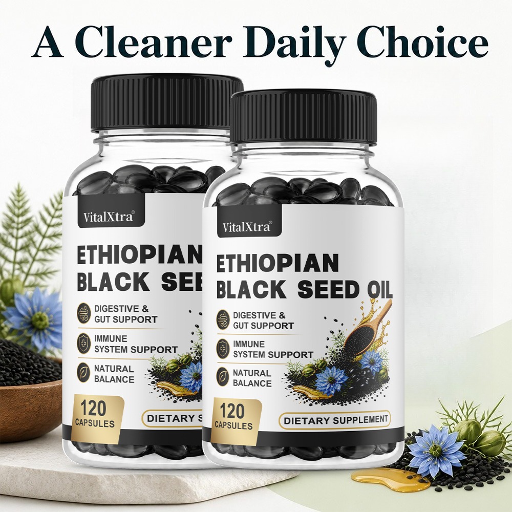 Black Seed Oil Capsule - Softgel Minyak Biji Hitam Ethiopia 120