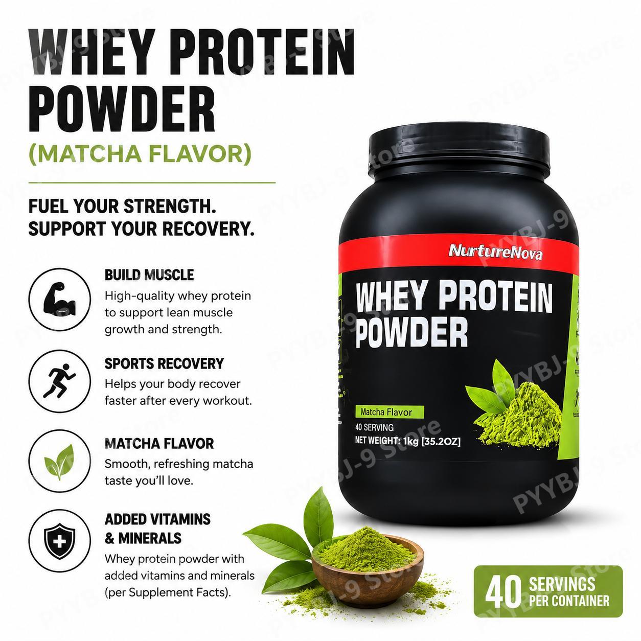 NurtureNova Whey Protein Powde - Nutrition In Fitness ulasan dan harga