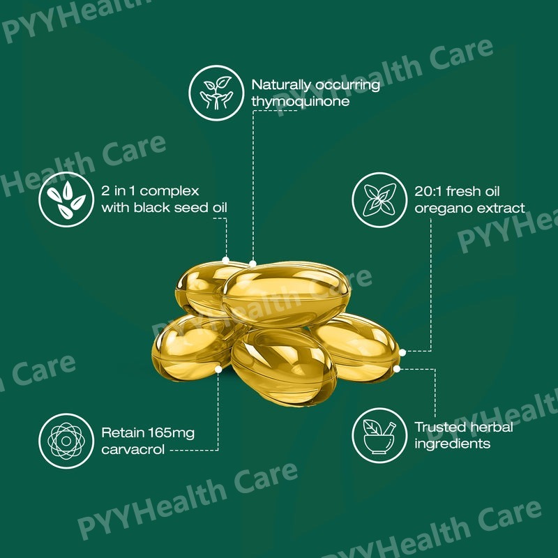 Minyak Oregano dengan Minyak B - Black Seed Oil Capsule ulasan dan harga
