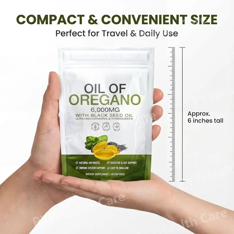 Minyak Oregano dengan Minyak B - Black Seed Oil Capsule ulasan dan harga