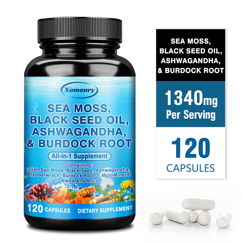 Rumput Laut, Minyak Biji Hitam - Black Seed Oil Capsule ulasan dan harga